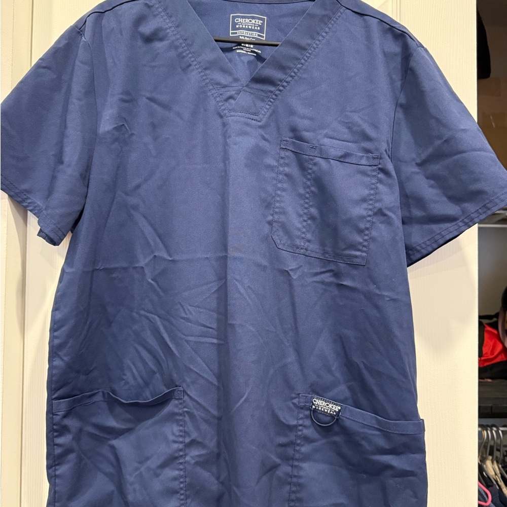 Cherokee Workwear Revolution Navy Top
